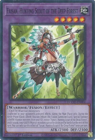 Faisan, Hunting Scout of the Deep Forest (DOOD-EN084) [Doom of Dimensions]