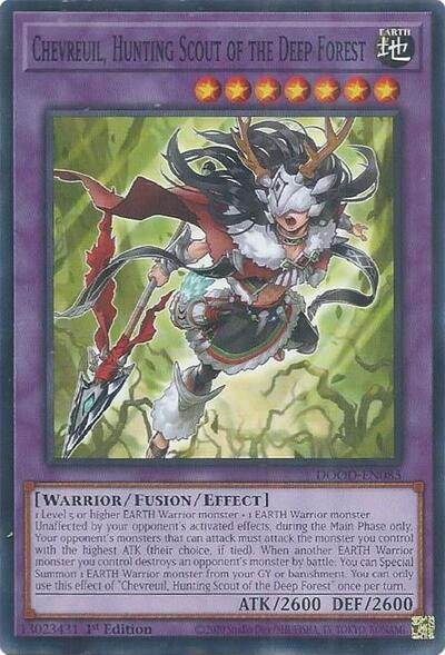 Chevreuil, Hunting Scout of the Deep Forest (DOOD-EN085) [Doom of Dimensions]