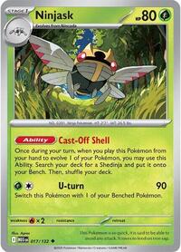 Ninjask - 017/132 (017/132) [ME01: Mega Evolution]