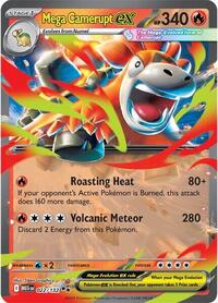 Mega Camerupt ex - 022/132 (022/132) [ME01: Mega Evolution]