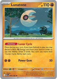 Lunatone (074/132) [ME01: Mega Evolution]