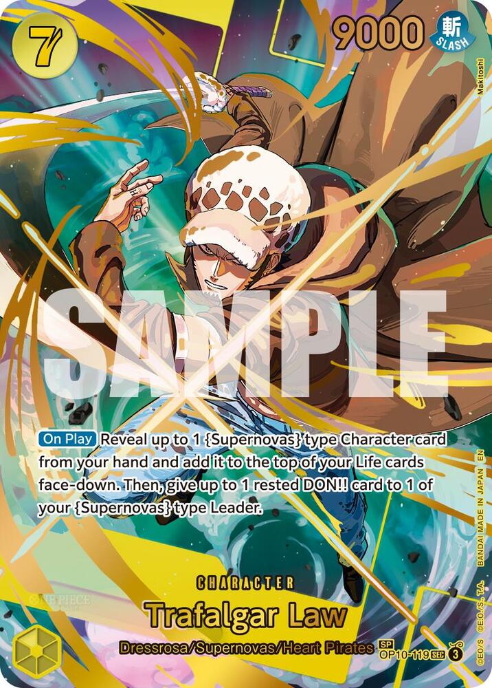 Trafalgar Law - OP10-119 (SP) (OP10-119) [Premium Booster -The Best- Vol. 2]