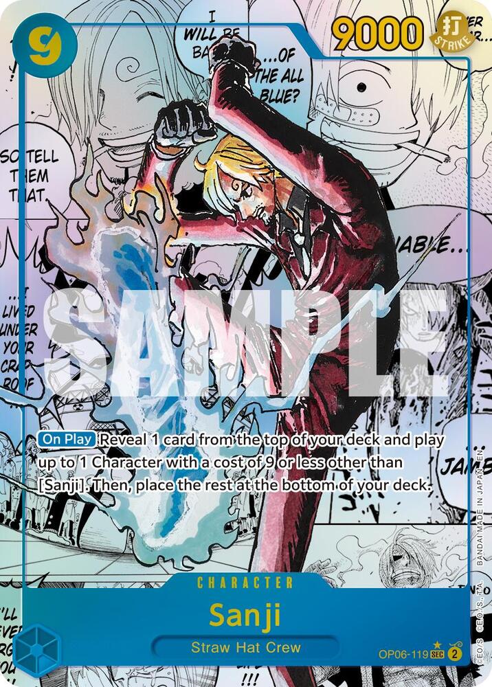 Sanji - OP06-119 (Manga) (OP06-119) [Premium Booster -The Best- Vol. 2]