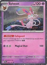 Sylveon - 040/131 (Cosmos Holo) (040/131) [Miscellaneous Cards & Products]