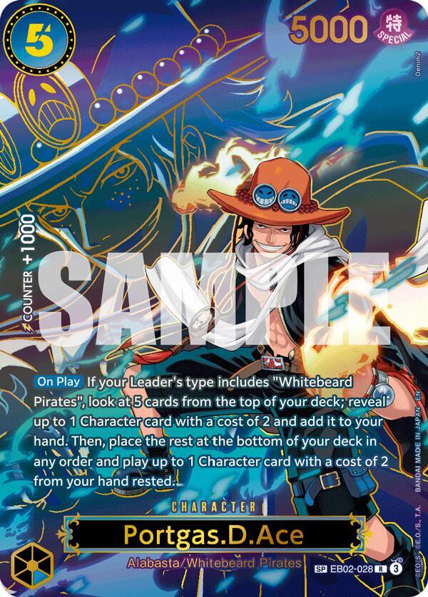 Portgas.D.Ace - EB02-028 (SP) (EB02-028) [Carrying On His Will]
