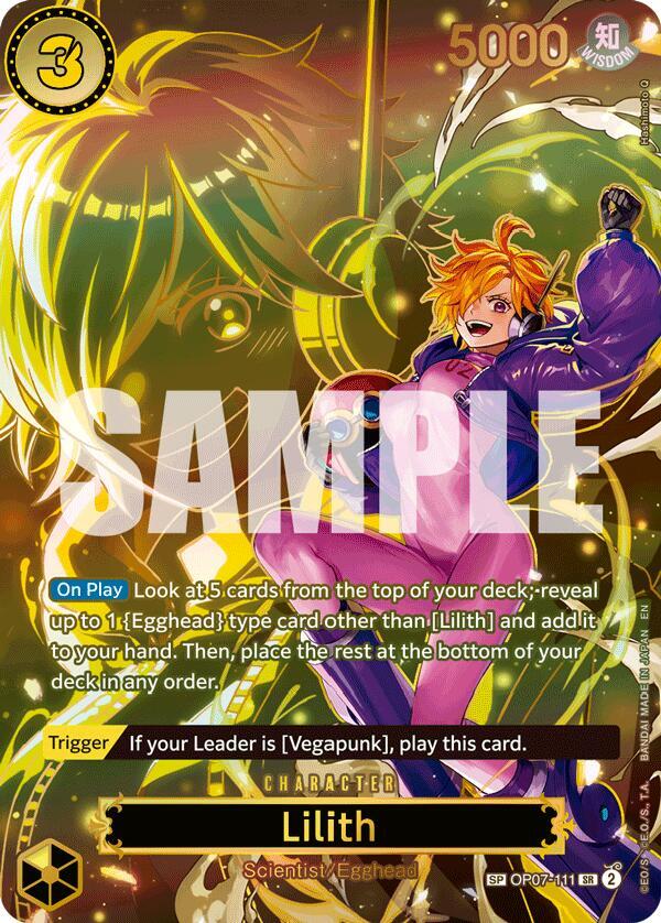 Lilith - OP07-111 (SP) (OP07-111) [Carrying On His Will]