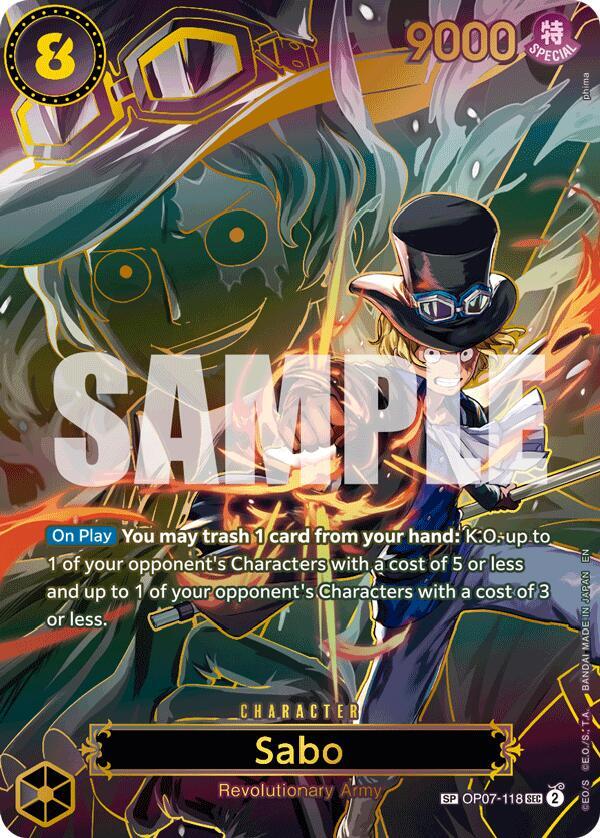 Sabo - OP07-118 (SP) (OP07-118) [Carrying On His Will]