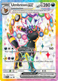 Umbreon ex - 176 (SVP 176) [SV: Scarlet & Violet Promo Cards]