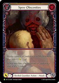 Spew Obscenities - LGS421 (LGS421) [Flesh and Blood: Promo Cards]