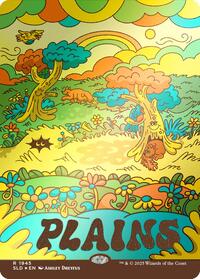 Plains (1945) (Rainbow Foil) (1945) [Secret Lair Drop Series]