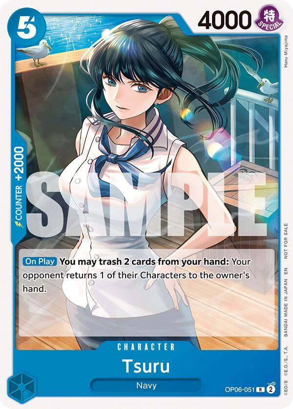 Tsuru (Tournament Pack 2025 Vol. 4) (OP06-051) [One Piece Promotion Cards]
