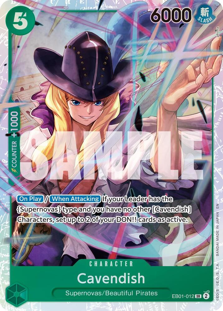 Cavendish - EB01-012 (Reprint) (EB01-012) [Premium Booster -The Best- Vol. 2]