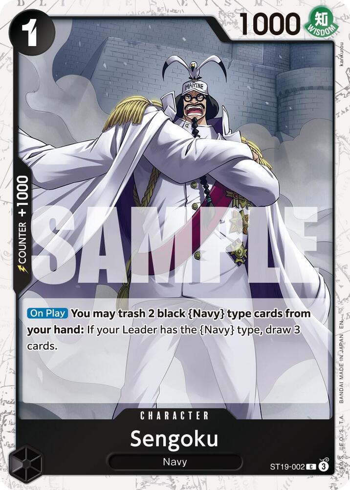 Sengoku - ST19-002 (Pirate Foil) (ST19-002) [Premium Booster -The Best- Vol. 2]