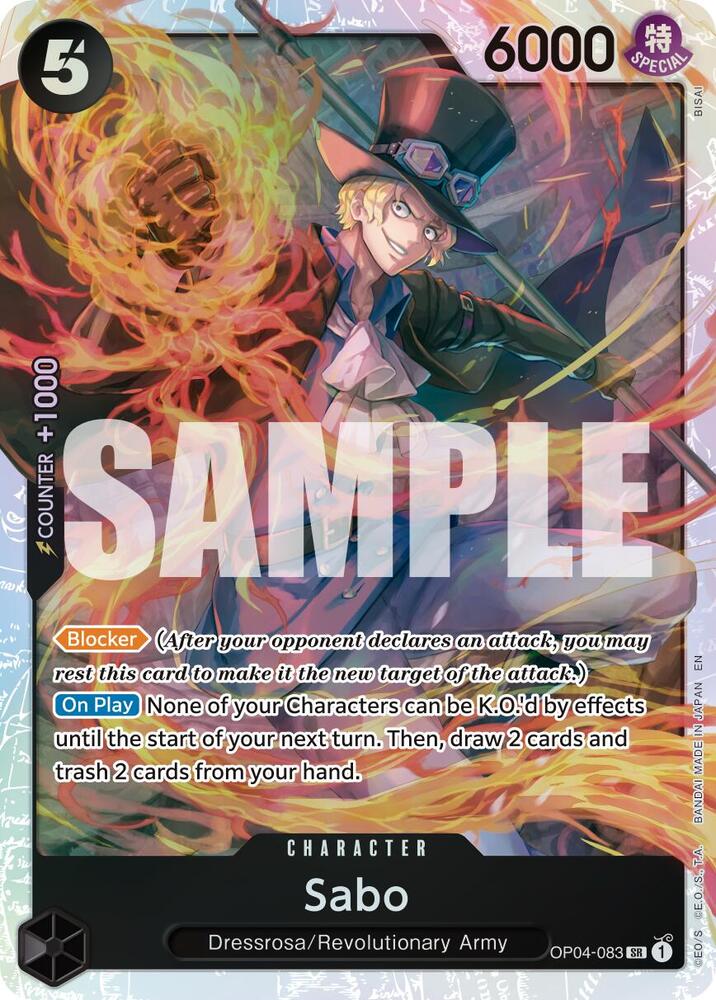 Sabo - OP04-083 (Reprint) (OP04-083) [Premium Booster -The Best- Vol. 2]