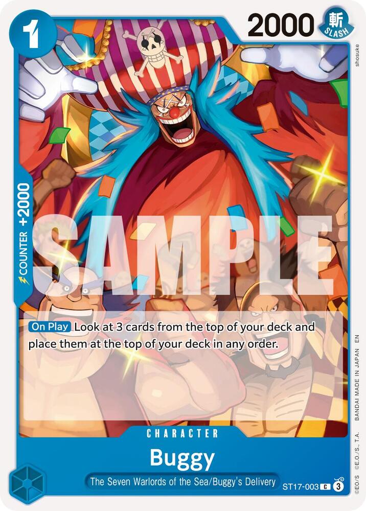 Buggy - ST17-003 (Reprint) (ST17-003) [Premium Booster -The Best- Vol. 2]