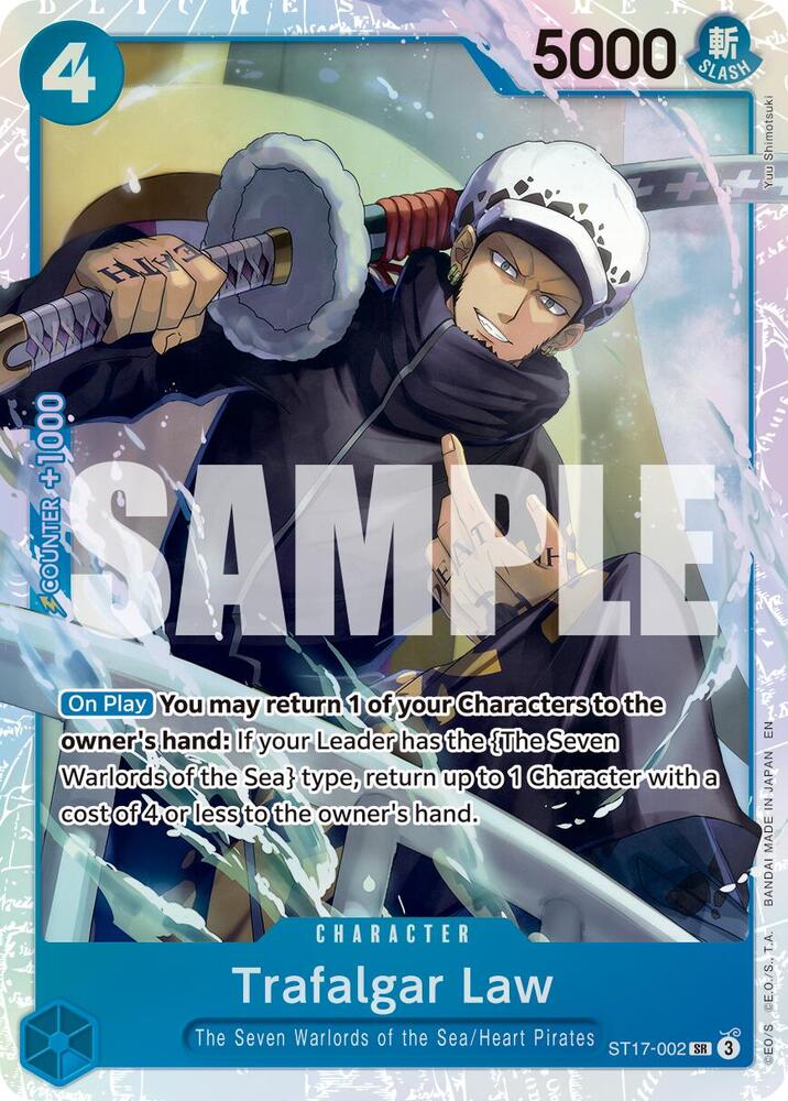 Trafalgar Law - ST17-002 (Reprint) (ST17-002) [Premium Booster -The Best- Vol. 2]