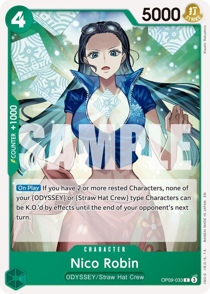 Nico Robin - OP09-033 (Reprint) (OP09-033) [Premium Booster -The Best- Vol. 2]