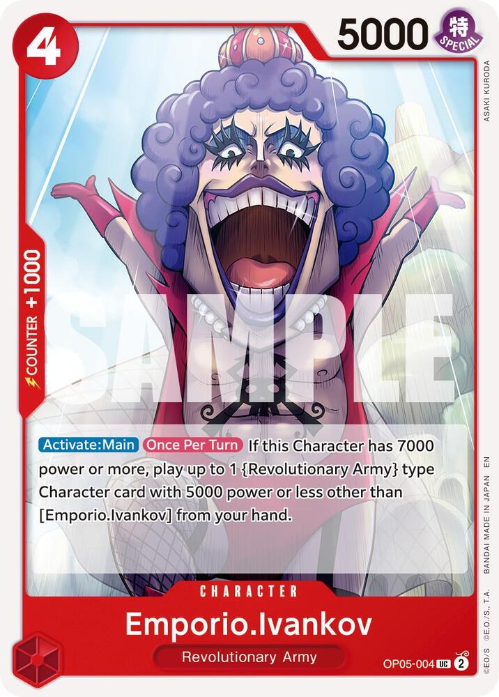 Emporio.Ivankov (Reprint) (OP05-004) [Premium Booster -The Best- Vol. 2]
