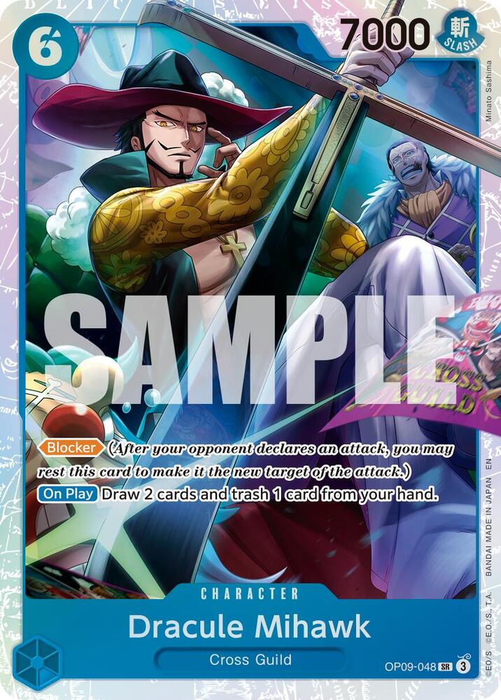 Dracule Mihawk - OP09-048 (Reprint) (OP09-048) [Premium Booster -The Best- Vol. 2]