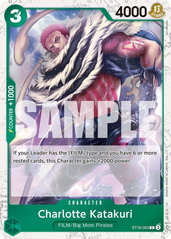 Charlotte Katakuri (Pirate Foil) (ST16-003) [Premium Booster -The Best- Vol. 2]