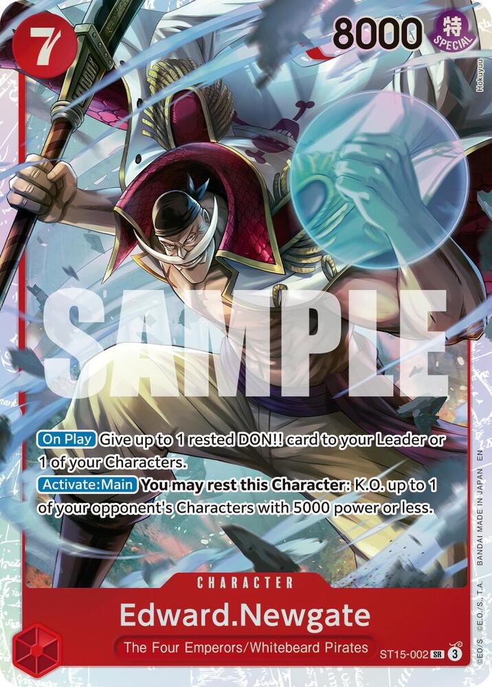 Edward.Newgate - ST15-002 (Reprint) (ST15-002) [Premium Booster -The Best- Vol. 2]