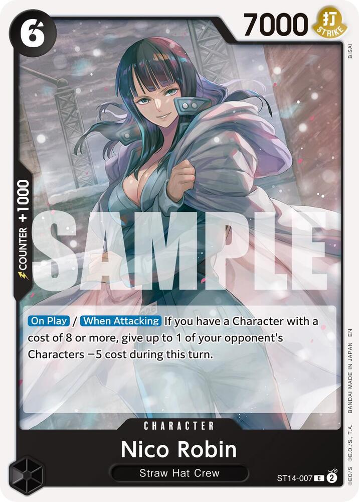 Nico Robin - ST14-007 (Reprint) (ST14-007) [Premium Booster -The Best- Vol. 2]