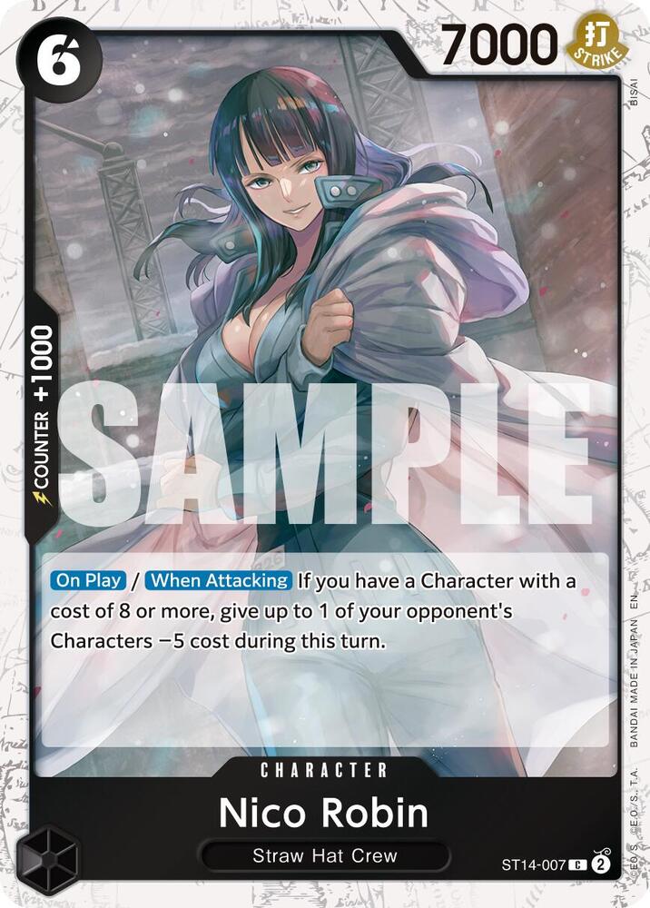 Nico Robin - ST14-007 (Pirate Foil) (ST14-007) [Premium Booster -The Best- Vol. 2]