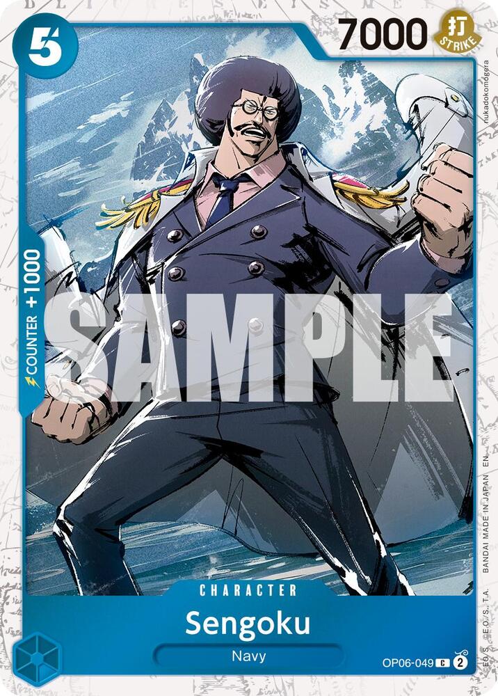 Sengoku - OP06-049 (Pirate Foil) (OP06-049) [Premium Booster -The Best- Vol. 2]