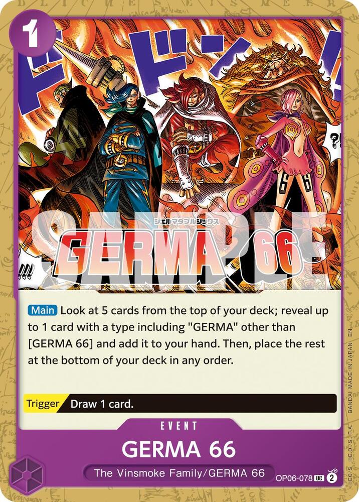 GERMA 66 (Reprint) (OP06-078) [Premium Booster -The Best- Vol. 2]