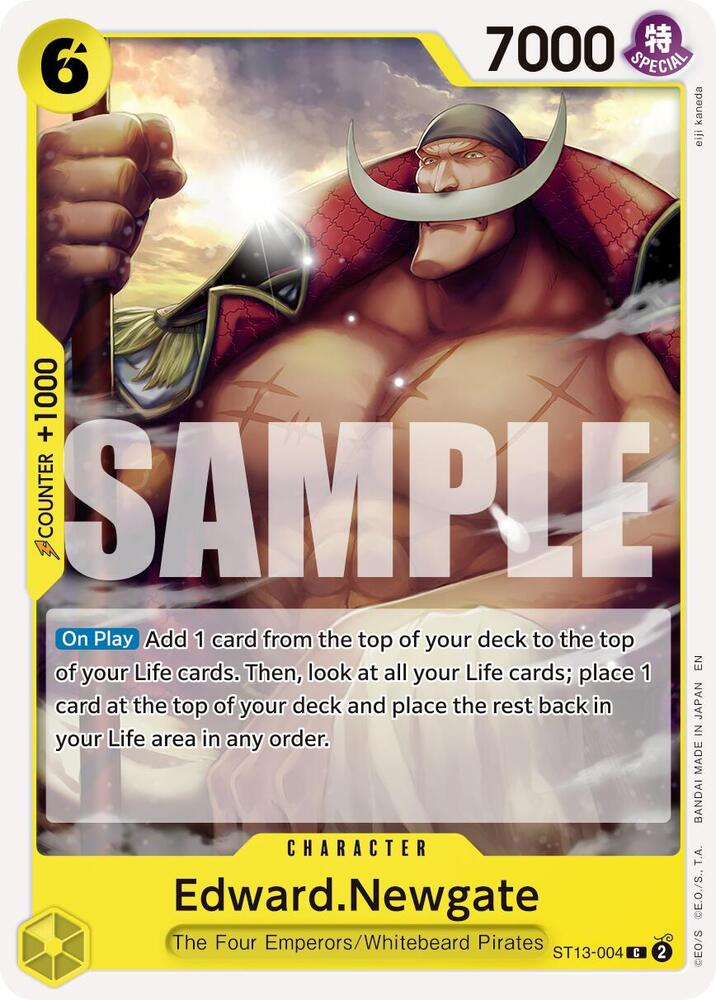 Edward.Newgate - ST13-004 (Reprint) (ST13-004) [Premium Booster -The Best- Vol. 2]