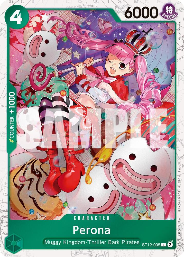 Perona (Pirate Foil) (ST12-005) [Premium Booster -The Best- Vol. 2]