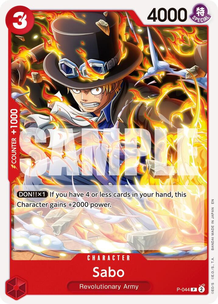 Sabo - P-044 (Reprint) (P-044) [Premium Booster -The Best- Vol. 2]