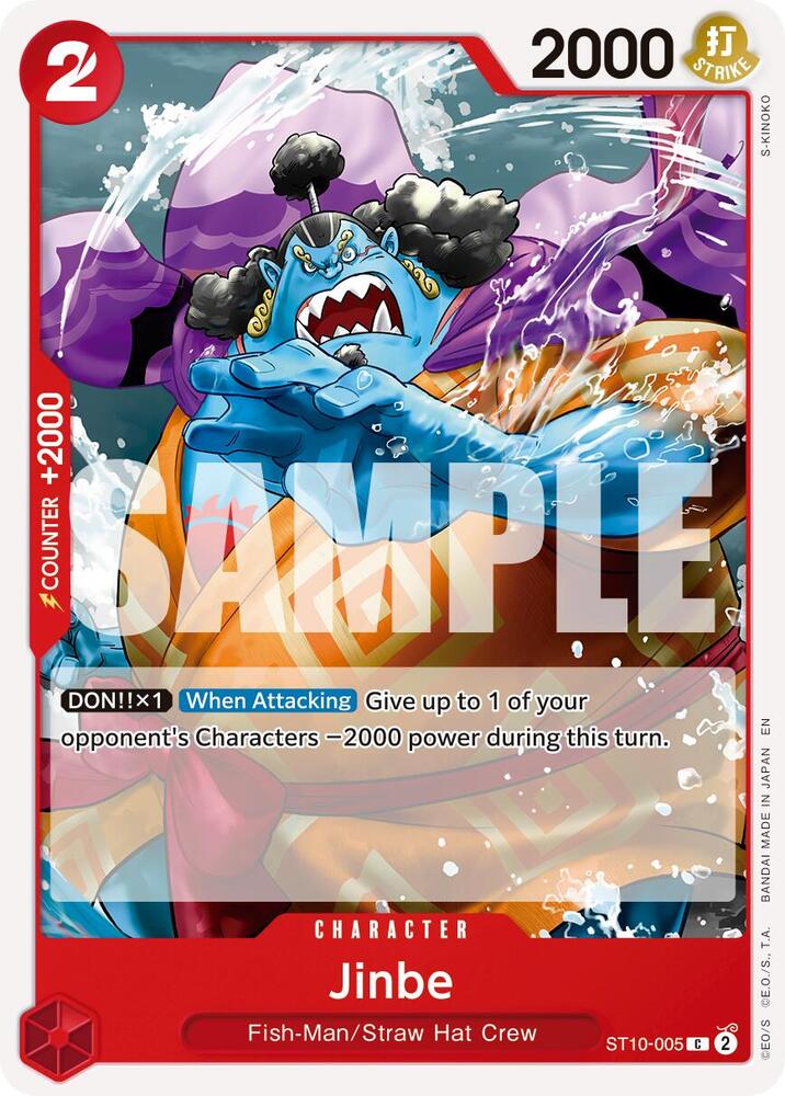 Jinbe - ST10-005 (Reprint) (ST10-005) [Premium Booster -The Best- Vol. 2]