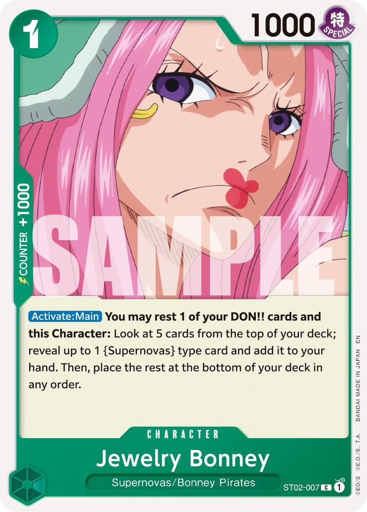 Jewelry Bonney - ST02-007 (Reprint) (ST02-007) [Premium Booster -The Best- Vol. 2]