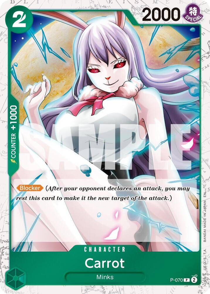 Carrot - P-070 (Pirate Foil) (P-070) [Premium Booster -The Best- Vol. 2]