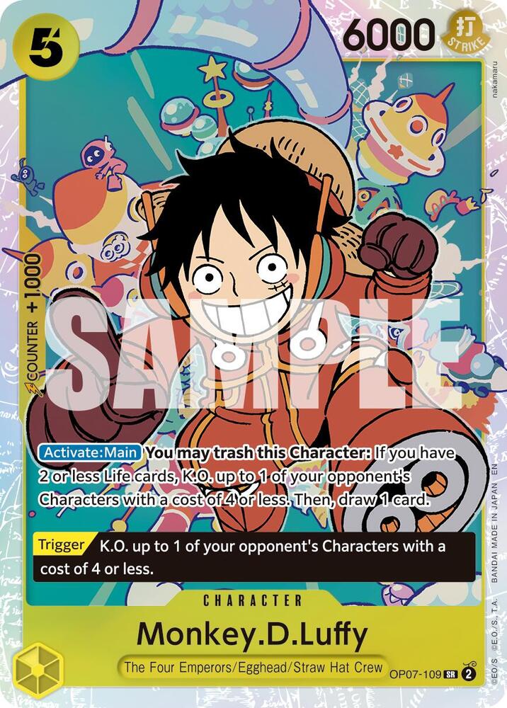 Monkey.D.Luffy - OP07-109 (Reprint) (OP07-109) [Premium Booster -The Best- Vol. 2]