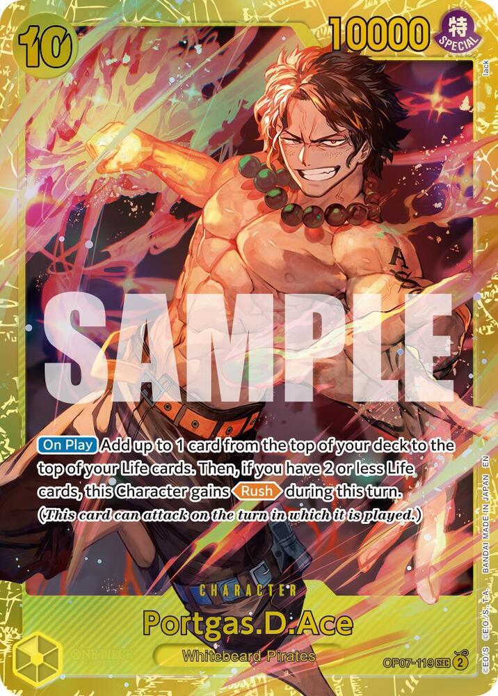 Portgas.D.Ace - OP07-119 (Reprint) (OP07-119) [Premium Booster -The Best- Vol. 2]
