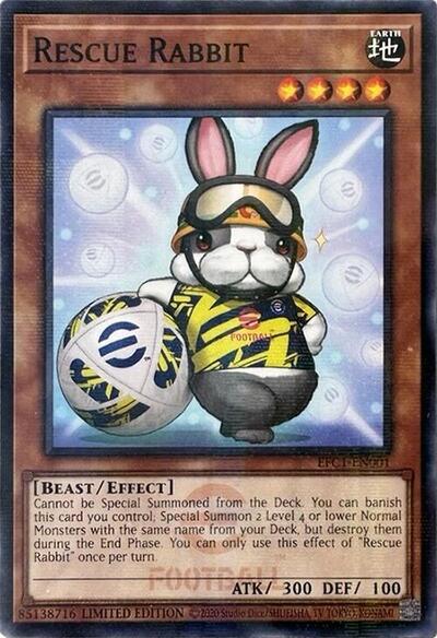 Rescue Rabbit (EFC1-EN001) [eFootball Collaboration Promos]