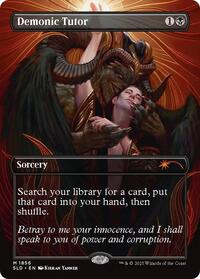 Demonic Tutor (1856) [Secret Lair Drop Series]
