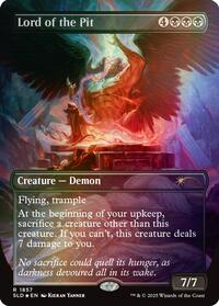 Lord of the Pit (Rainbow Foil) (1857) [Secret Lair Drop Series]