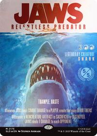 Jaws, Relentless Predator (Rainbow Foil) (2175) [Secret Lair Drop Series]