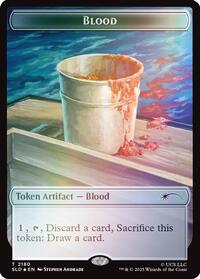 Blood Token (Rainbow Foil) (2180) [Secret Lair Drop Series]