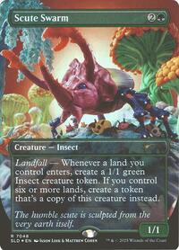 Scute Swarm (Rainbow Foil) (7048) [Secret Lair Drop Series]