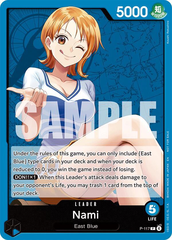 Nami - P-117 (P-117) [One Piece Promotion Cards]