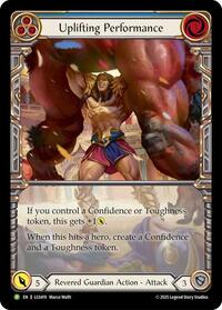 Uplifting Performance - LGS419 (LGS419) [Flesh and Blood: Promo Cards]