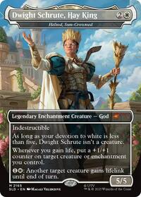 Dwight Schrute, Hay King - Heliod, Sun-Crowned (2165) [Secret Lair Drop Series]