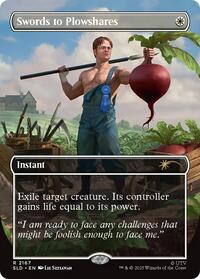 Swords to Plowshares (2167) (2167) [Secret Lair Drop Series]