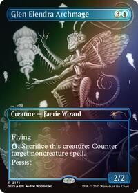 Glen Elendra Archmage (2171) (Rainbow Foil) (2171) [Secret Lair Drop Series]