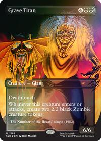 Grave Titan (2188) (Rainbow Foil) (2188) [Secret Lair Drop Series]