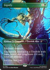 Lignify (2192) (Rainbow Foil) (2192) [Secret Lair Drop Series]